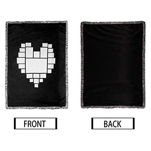 Personalized 25 Panel Heart Blankets