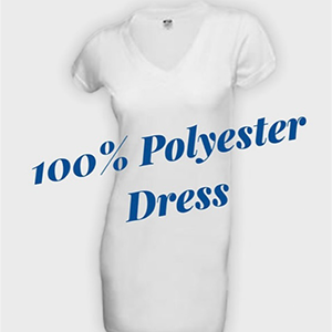 Personalized Polyester Dress