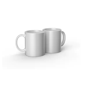 12oz Customizable White Mugs